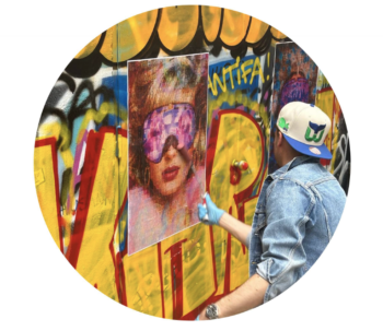 Official photo of Saro Artist, symbol of energy and creativity.